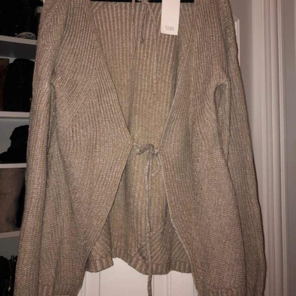 Open Back Sweater